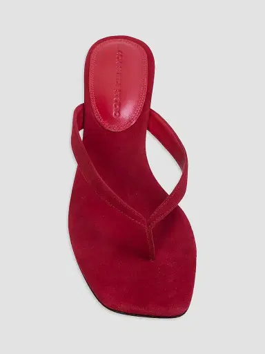 Black Suede Studio Women's Kendal 35MM Suede Sandals | Thumbnail 3 Black Suede Studio Women's Kendal 35MM Suede Sandals | Thumbnail 3
