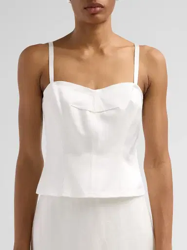 Jason Wu Collection Women's Layered Twill Midi Dress | Thumbnail 5 Jason Wu Collection Women's Layered Twill Midi Dress | Thumbnail 5