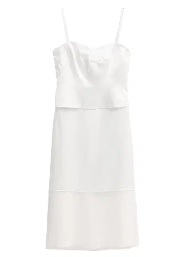 Jason Wu Collection Women's Layered Twill Midi Dress | Thumbnail 1 Jason Wu Collection Women's Layered Twill Midi Dress | Thumbnail 1