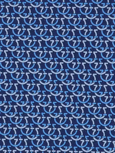 Ferragamo Men's Cerchio Silk Tie | Thumbnail 4 Ferragamo Men's Cerchio Silk Tie | Thumbnail 4