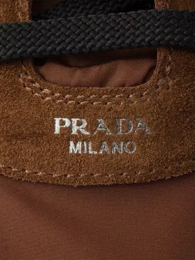 Prada Men's Collapse Re-nylon And Suede Elasticized Sneakers | Thumbnail 4 Prada Men's Collapse Re-nylon And Suede Elasticized Sneakers | Thumbnail 4