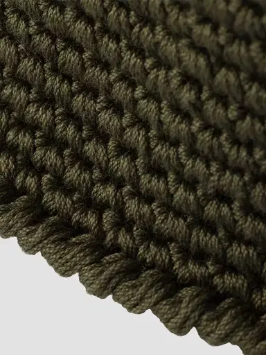 Prada Men's Crochet Bucket Hat - Green - Size Medium | Thumbnail 2 Prada Men's Crochet Bucket Hat - Green - Size Medium | Thumbnail 2