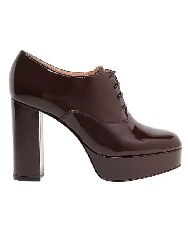 Gianvito Rossi Women's Vicky Nuit 70MM Patent Leather Pumps - Bourgogne