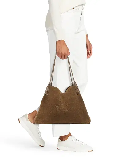Etro Women's Libra Suede Shopping Tote | Thumbnail 2 Etro Women's Libra Suede Shopping Tote | Thumbnail 2