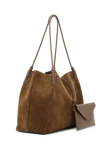 Etro Women's Libra Suede Shopping Tote | Thumbnail 4 Etro Women's Libra Suede Shopping Tote | Thumbnail 4