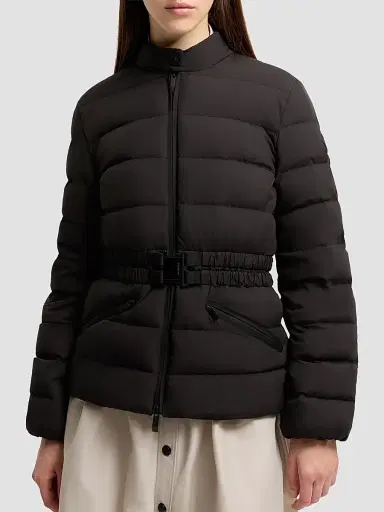 Moncler Women's Esthetique Puffer Coat with Belt | Thumbnail 2 Moncler Women's Esthetique Puffer Coat with Belt | Thumbnail 2