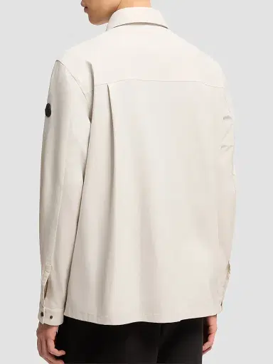 Moncler Men's Zip-Up Shacket - White Ivory - Size XL | Thumbnail 3