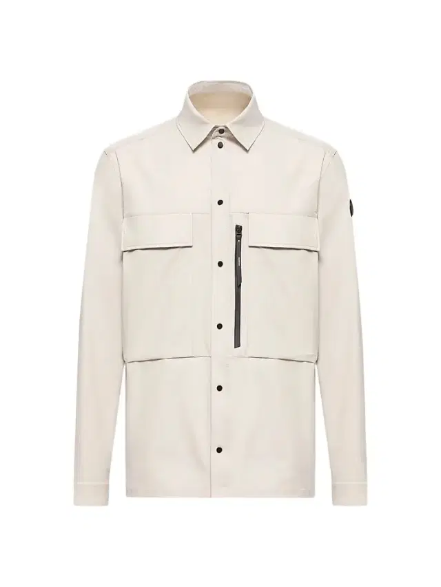Moncler Men's Zip-Up Shacket - White