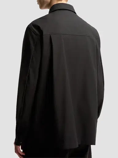 Moncler Men's Zip-Up Shacket - Black | Thumbnail 3