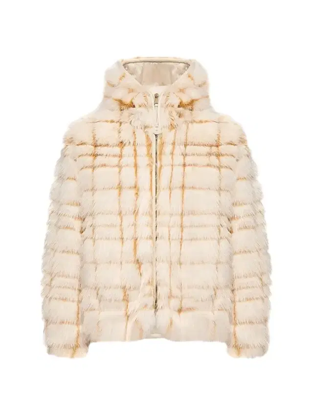 Moncler Women's Pluvier Down-Filled Coat - Off White Yellow
