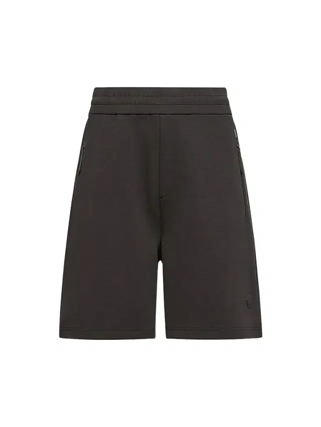 Moncler Men's Shorts in Interlock Cotton Blend - Black