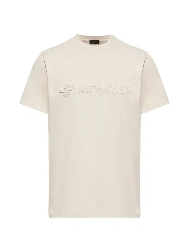 Moncler Men's Crewneck T-Shirt in Cotton - White