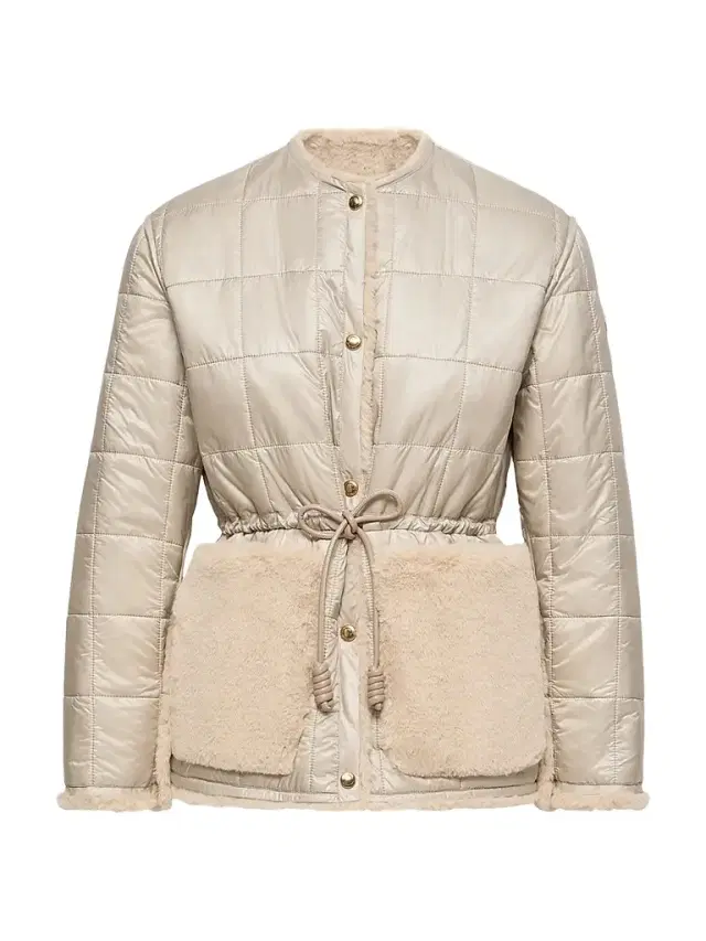 Moncler Women's Tipule Reversible Puffer Coat - Light Beige