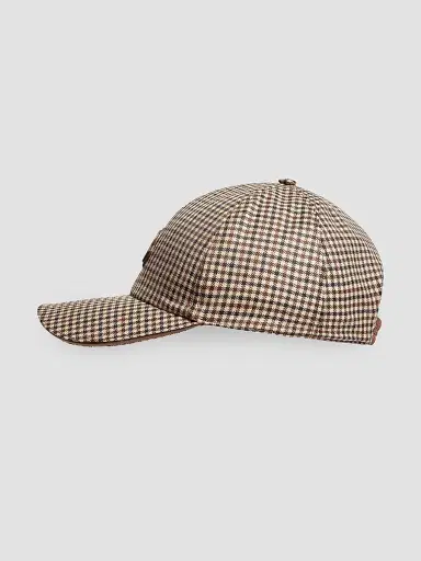 Moncler Men's Baseball Hat in Wool - Beige Black | Thumbnail 2