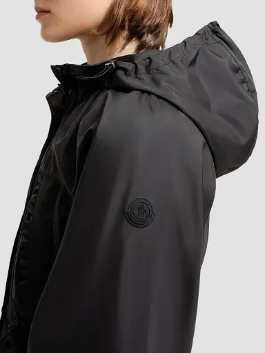 Moncler Women's Imaginaire Short Parka Coat in Canvas | Thumbnail 4 Moncler Women's Imaginaire Short Parka Coat in Canvas | Thumbnail 4
