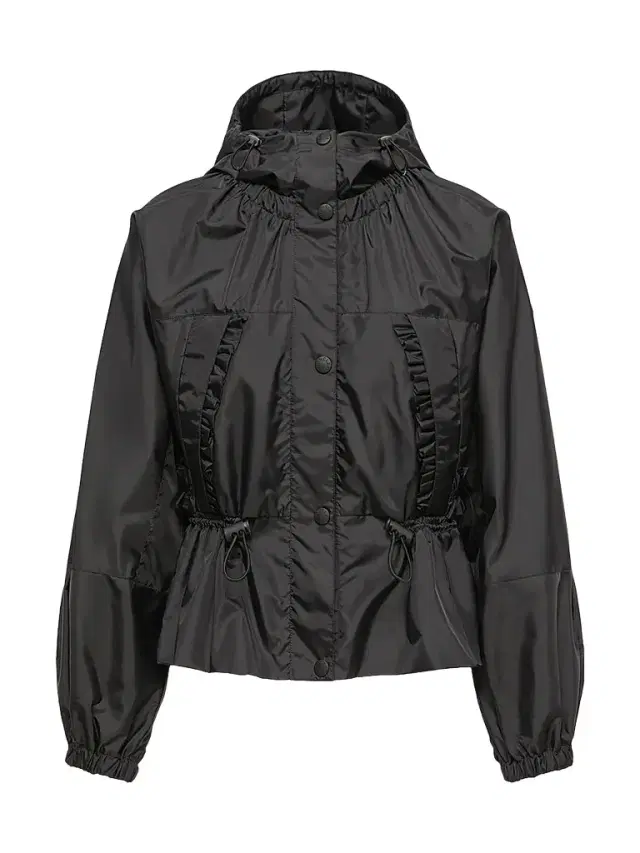 Moncler Women's Imaginaire Short Parka Coat in Canvas - Black