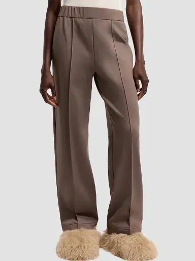 Moncler Women's Sweatpants in Technical Fleece - Taupe | Thumbnail 2