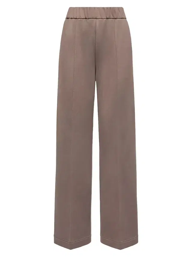 Moncler Women's Sweatpants in Technical Fleece - Taupe