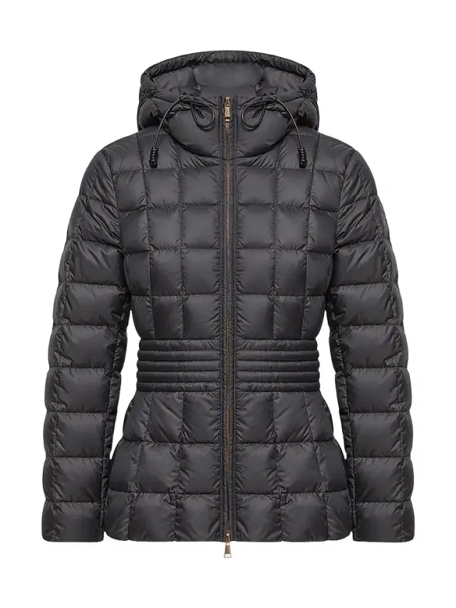 Moncler Women's Engoulevent Hooded Puffer Coat - Black