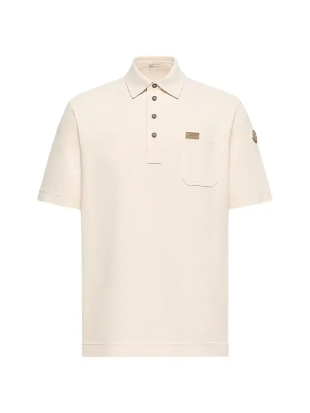 Moncler Men's Polo Shirt in Cotton -