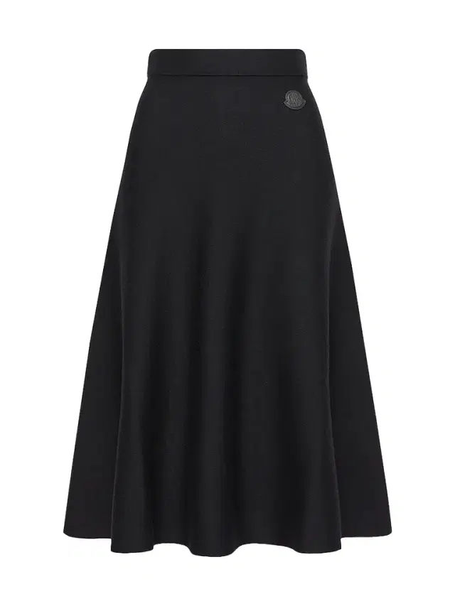 Women's Skirt in Wool Blend - Dark Blue