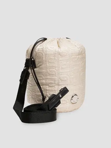 Moncler Women's Caradoc Bucket Bag - Light Beige | Thumbnail 2 Moncler Women's Caradoc Bucket Bag - Light Beige | Thumbnail 2