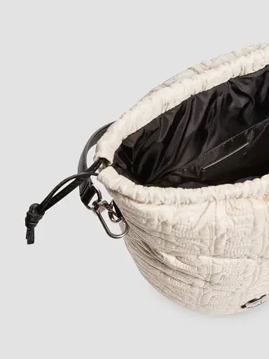 Moncler Women's Caradoc Bucket Bag - Light Beige | Thumbnail 4 Moncler Women's Caradoc Bucket Bag - Light Beige | Thumbnail 4