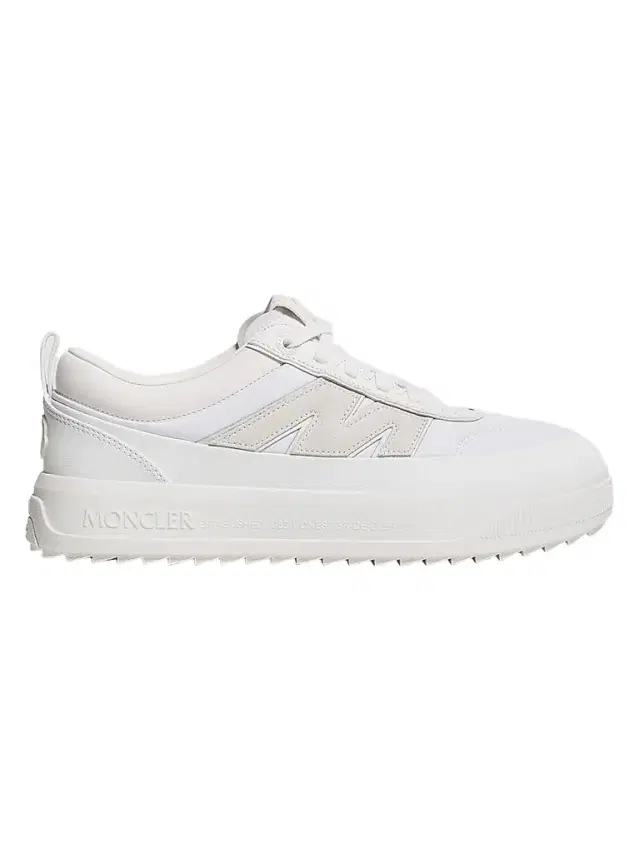 Moncler Men's Altive Sneakers in Nubuck and Suede - White