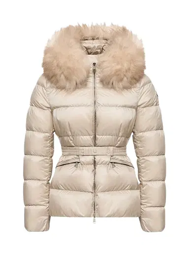 Moncler Women's Boed Puffer Jacket - Light Beige - Size XXXL | Thumbnail 1 Moncler Women's Boed Puffer Jacket - Light Beige - Size XXXL | Thumbnail 1
