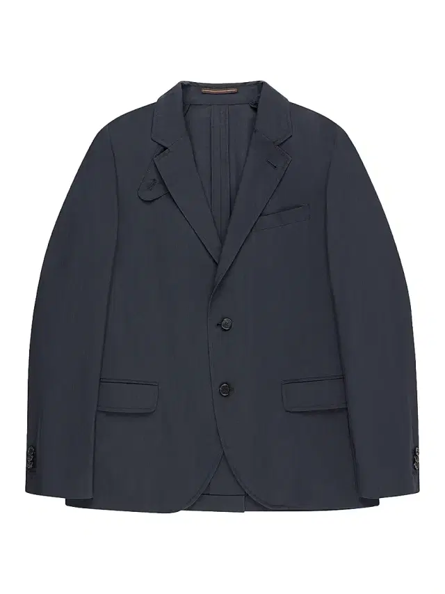 Slowear Men's Canvas Single-Breasted Blazer - Dark Blue