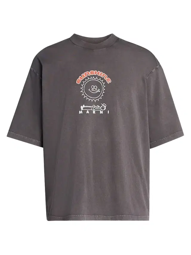 Men's Sunshine Relaxed-Fit Crewneck T-Shirt - Truffle