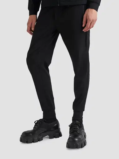Prada Men's Technical Cotton and Re-Nylon Pants - Black - Size XXL | Thumbnail 3
