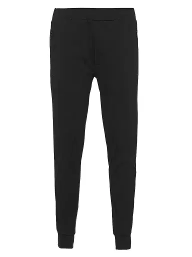 Prada Men's Technical Cotton and Re-Nylon Pants - Black - Size XXL | Thumbnail 1