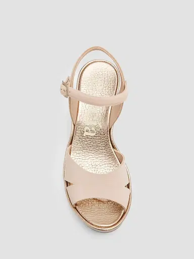 PEDRO GARCIA Women's Dido Cross Strap Suede Platform Sandals | Thumbnail 5 PEDRO GARCIA Women's Dido Cross Strap Suede Platform Sandals | Thumbnail 5