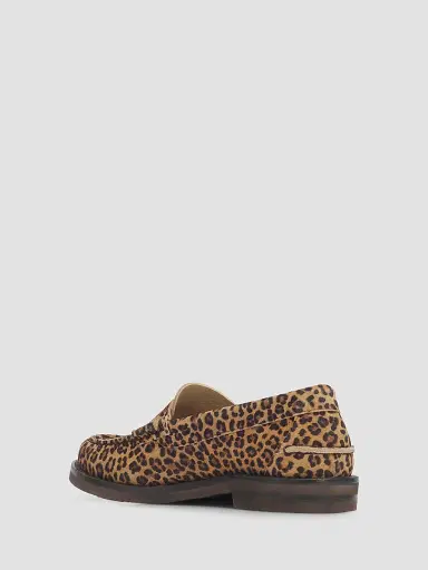 PEDRO GARCIA Women's Sabela Leopard-Print Loafers | Thumbnail 4 PEDRO GARCIA Women's Sabela Leopard-Print Loafers | Thumbnail 4