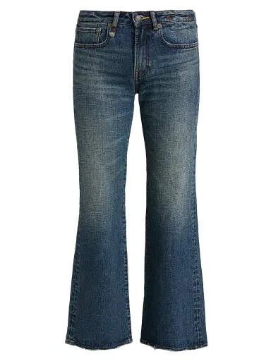 R13 Women's Joan Kick Flared Jeans - Melvin Blue Stretch - Size 31 | Thumbnail 1