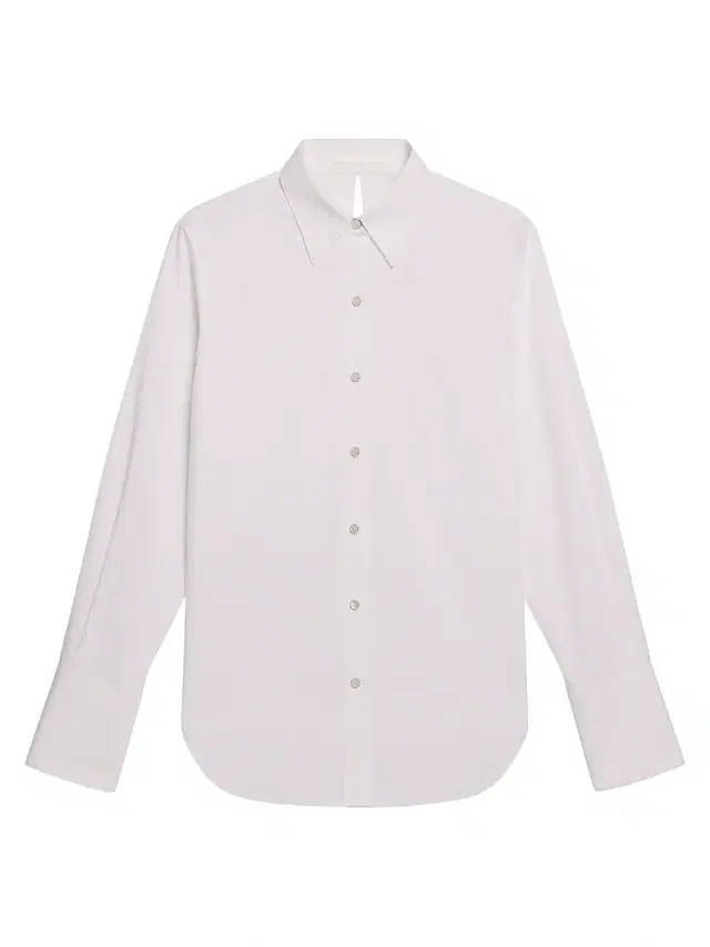 Helmut Lang Women's Knot Cotton Button-Front Shirt - White