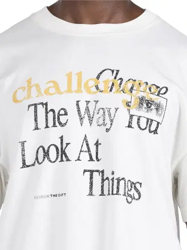 Honor The Gift Men's The Challenge Graphic Jersey T-Shirt - White - Size XXL | Thumbnail 2