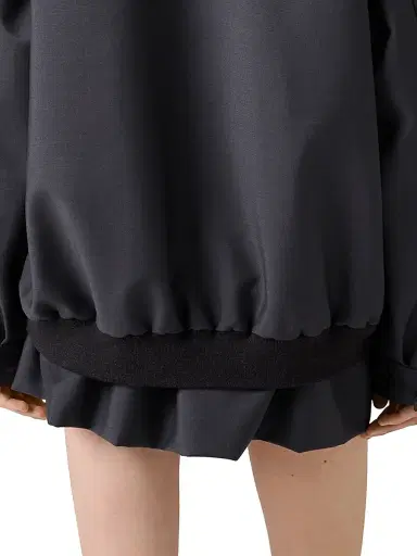 Miu Miu Women's Bonded Kid Mohair Miniskirt - Grey | Thumbnail 5