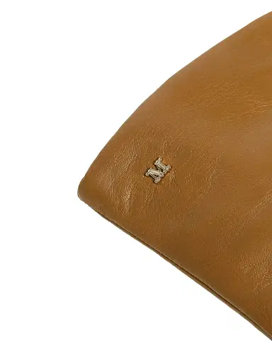 Max Mara Women's Nappa Leather Gloves - Tobacco - Size 7.5 | Thumbnail 3 Max Mara Women's Nappa Leather Gloves - Tobacco - Size 7.5 | Thumbnail 3