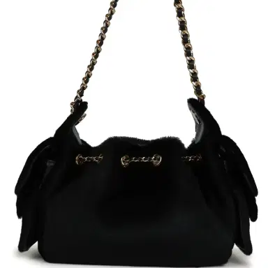Chanel Chanel Mini 25 Hobo Bag Black Pony Hair Gold Hardware | Thumbnail 4 Chanel Chanel Mini 25 Hobo Bag Black Pony Hair Gold Hardware | Thumbnail 4