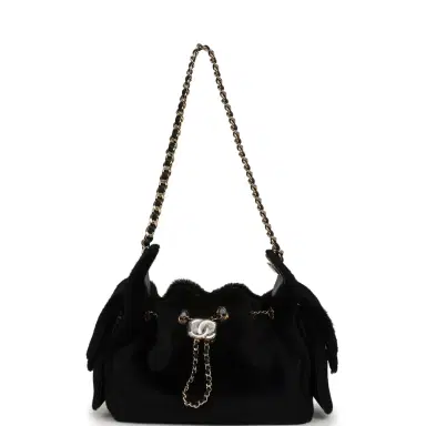 Chanel Chanel Mini 25 Hobo Bag Black Pony Hair Gold Hardware | Thumbnail 7 Chanel Chanel Mini 25 Hobo Bag Black Pony Hair Gold Hardware | Thumbnail 7