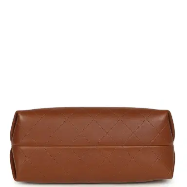 Chanel Chanel Small Clutch with Chain Camel Lambskin Gold Hardware | Thumbnail 6