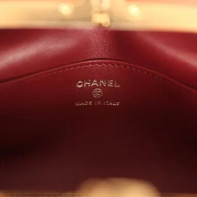 Chanel Chanel Small Clutch with Chain Camel Lambskin Gold Hardware | Thumbnail 9
