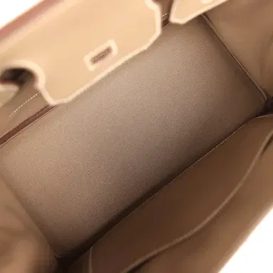 HERMÈS Hermes Birkin 30 Etoupe Togo Palladium Hardware | Thumbnail 8 HERMÈS Hermes Birkin 30 Etoupe Togo Palladium Hardware | Thumbnail 8
