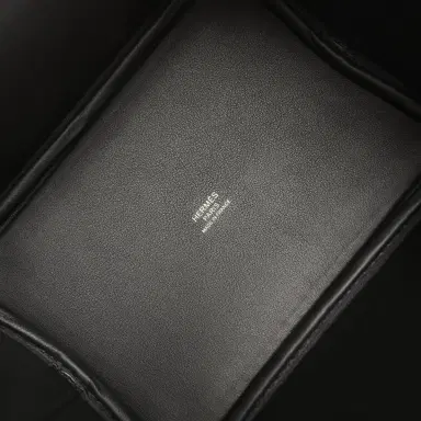 HERMÈS Hermes Picotin Lock 18 Black Ostrich Gold Hardware | Thumbnail 7