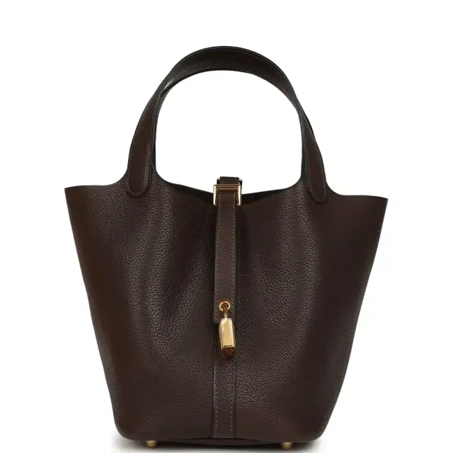 hermes Hermes Picotin Lock 18 Ebene Barenia Faubourg Gold Hardware