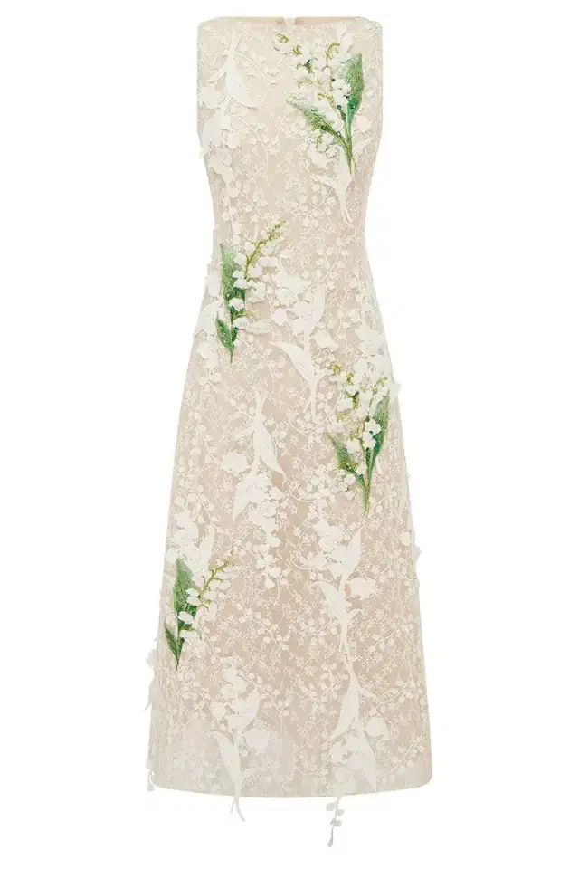LEO LIN Cleo Dress - Snow