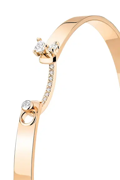 NOUVEL HERITAGE Diamond Cocktail Mood Bangle Bracelet - Rose Gold | Thumbnail 3