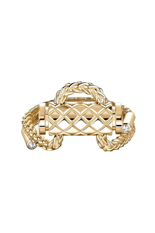 NOUVEL HERITAGE Diamond Latch Ring
